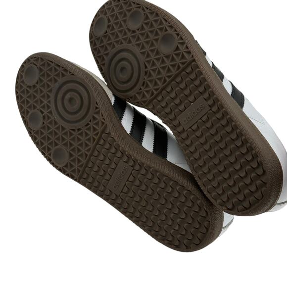 Adidas White Black Samba Sneakers Womens 7 - Picture 10 of 12